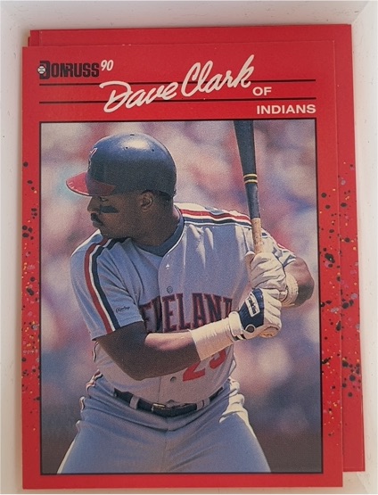 1990 Donruss #492 Dave Clark — front