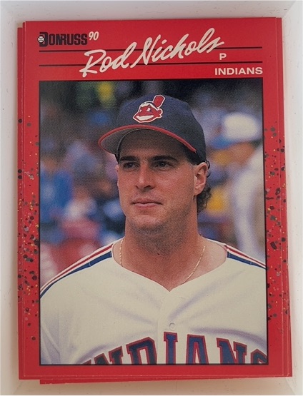 1990 Donruss #546 Rod Nichols — front