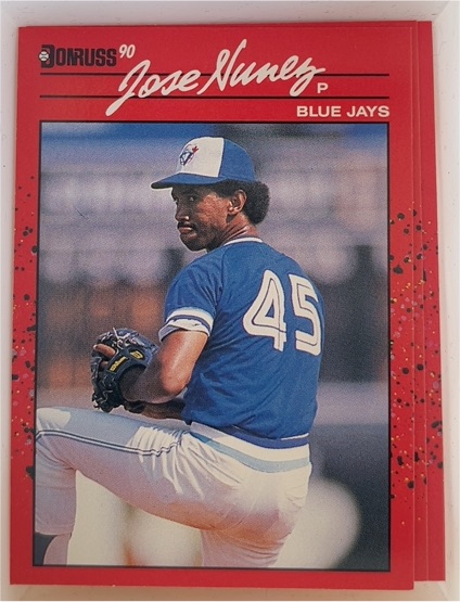 1990 Donruss #467 Jose Nunez — front