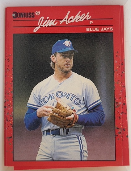 1990 Donruss #558 Jim Acker — front