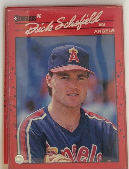 1990 Donruss #288 Dick Schofield — front