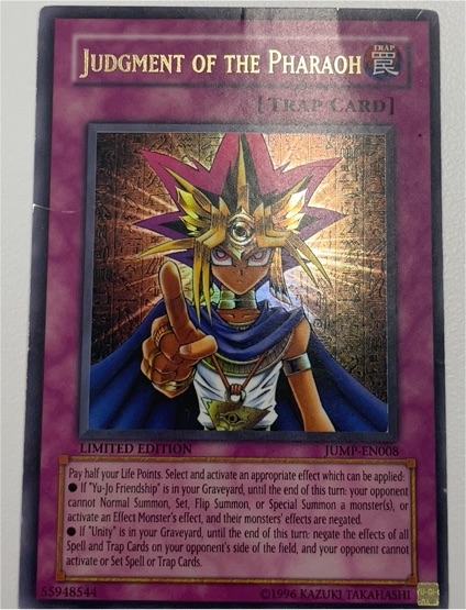 2006 Yu-Gi-Oh! #JUMP-EN008 Judgment of the Pharaoh — front