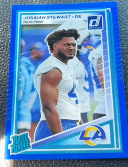 2025 Panini Donruss #376 Josaiah Stewart — front