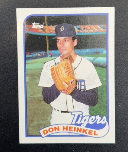 1989 Topps #499 Don Heinkel — front