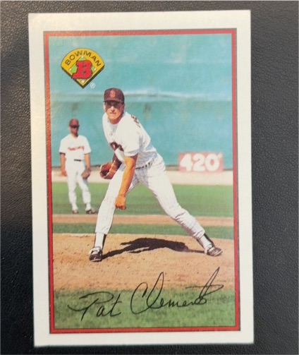 1989 Bowman #452 Pat Clements — front