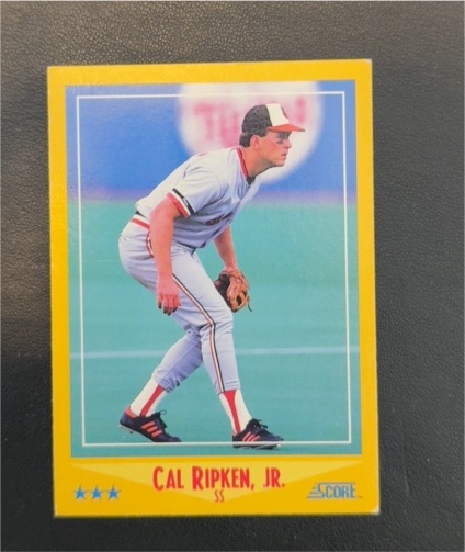 1988 Score #550 Cal Ripken Jr. — front