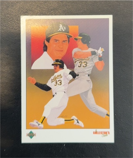 1989 Upper Deck #670 Jose Canseco Oakland Athletics — front