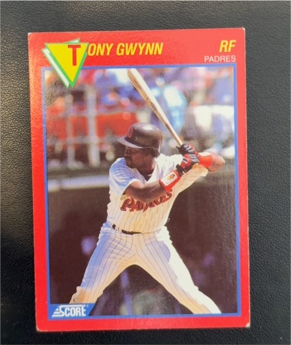 1989 Score #40 Tony Gwynn — front