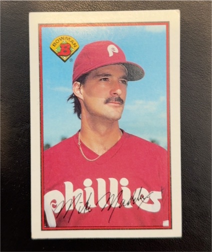 1989 Bowman #391 Mike Maddux Philadelphia Phillies — front