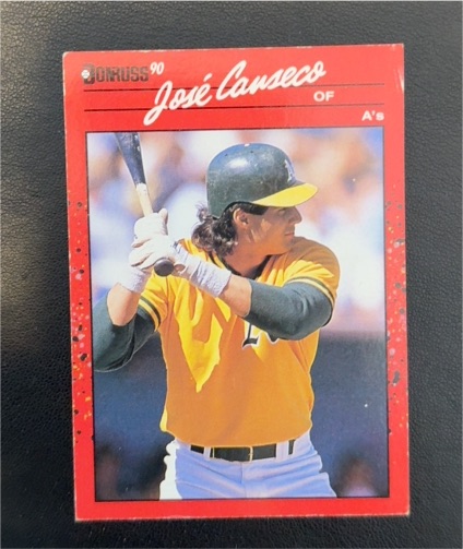 1990 Donruss #125 Jose Canseco — front