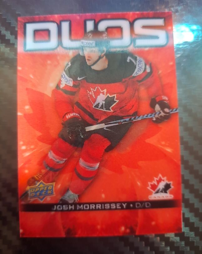2024-25 Upper Deck Series 2 Outburst #445 Josh Morrissey — front