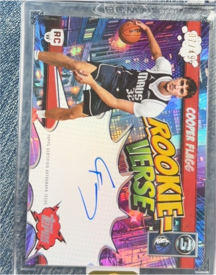 2025 Topps 3 Rookie Verse #ROOKIE VERSE Cooper Flagg — front