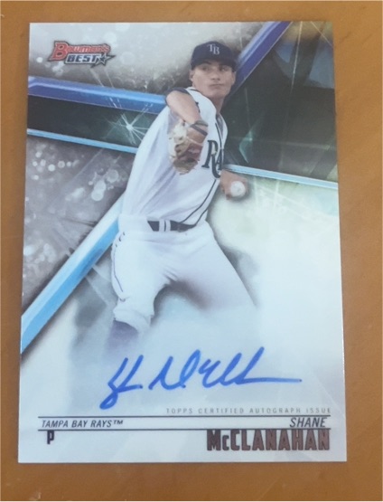 2018 Bowman's Best #B18-SM Shane McClanahan — front