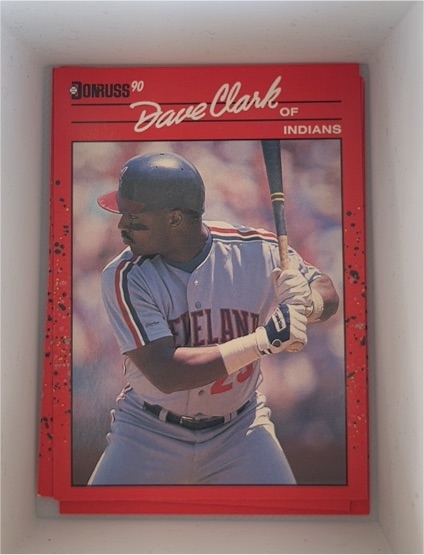 1990 Donruss #492 Dave Clark — front