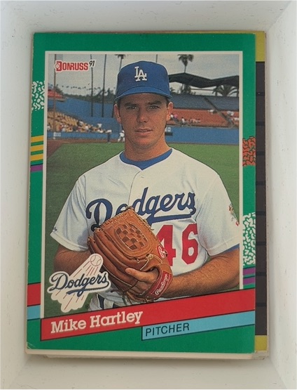 1991 Donruss #545 Mike Hartley — front