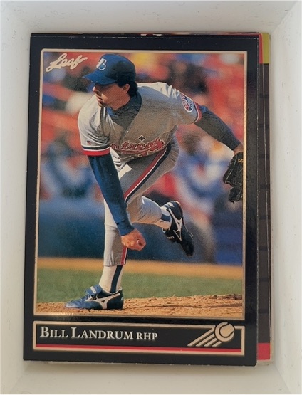 1992 Leaf #333 Bill Landrum — front