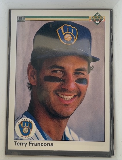 1990 Upper Deck #180 Terry Francona — front