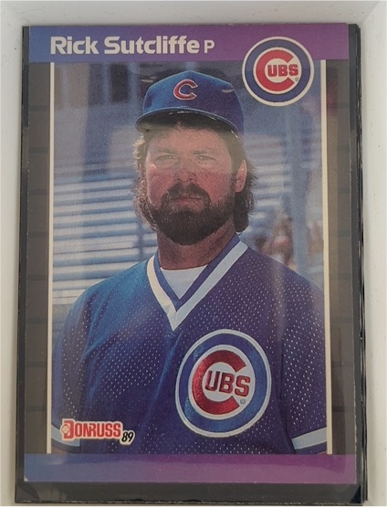1989 Donruss #223 Rick Sutcliffe — front