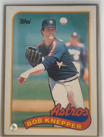 1989 Topps #280 Bob Knepper — front