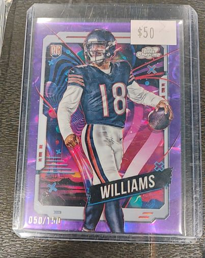 2024 Topps Chrome Cosmic #118 Caleb Williams — front