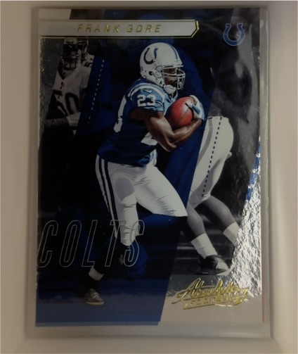 2017 Panini Absolute #100 Frank Gore — front