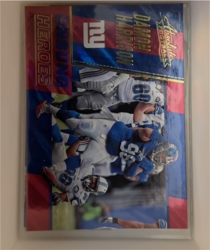 2017 Panini Absolute Unsung Heroes #10 Damon Harrison — front