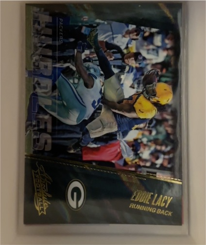 2017 Panini Absolute #1 Eddie Lacy Hurdles — front
