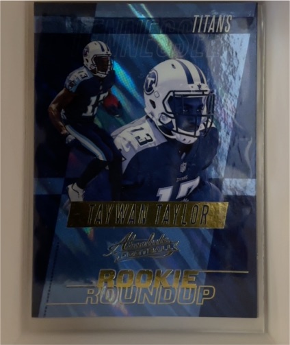 2017 Panini Absolute #37 Taywan Taylor Rookie Roundup — front