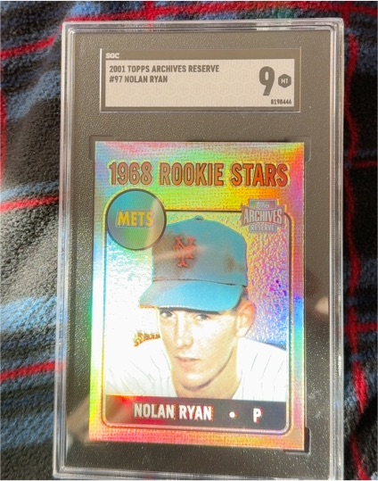 2001 Topps Archives Reserve #97 Nolan Ryan — front