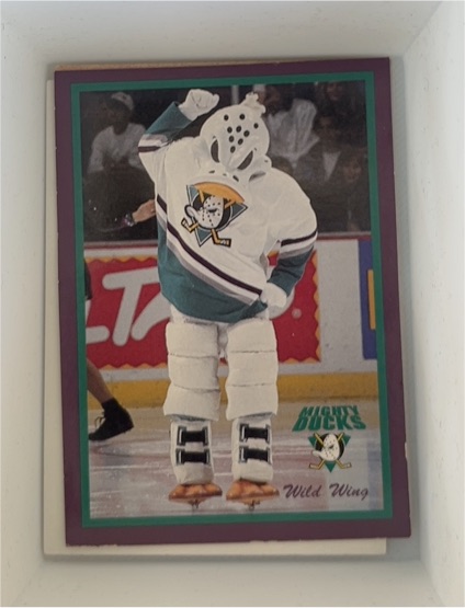 1996-97 Ducks Team Issue Police #18 Wild Wing — front