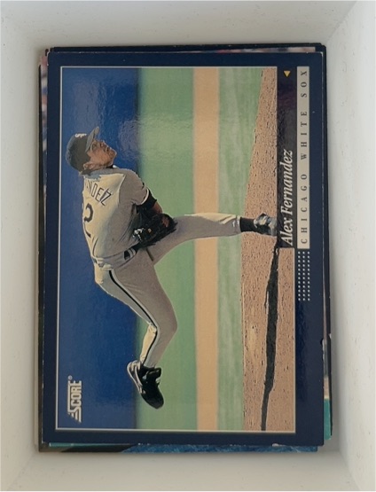 1994 Score #52 Alex Fernandez — front