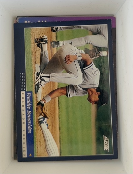 1994 Score #229 Freddie Benavides — front