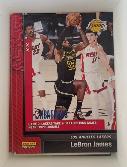 2019-20 Panini Instant NBA Finals #23 LeBron James — front