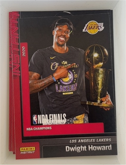 2019-20 Panini Instant #12 Dwight Howard — front
