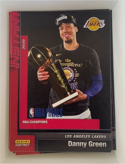 2019-20 Panini Instant NBA Champions #10 Danny Green — front