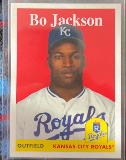 2019 Topps Archives 1958 Design #35 Bo Jackson — front