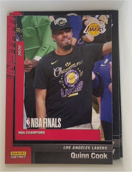 2019-20 Panini Instant #7 Quinn Cook — front