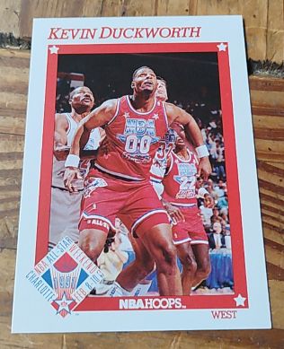 1991-92 Hoops #263 Kevin Duckworth — front
