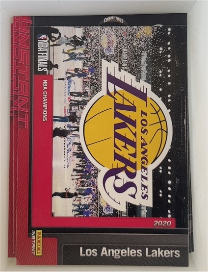 2019-20 Panini Instant NBA Champions Los Angeles Lakers #1 — front