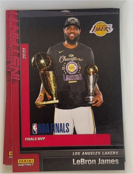 2019-20 Panini Instant #29 LeBron James — front