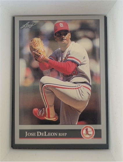 1992 Leaf #227 Jose DeLeon — front
