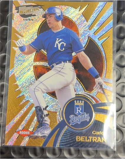 1999 Pacific Revolution #65 Carlos Beltran — front