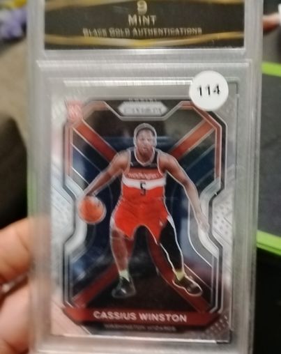 2020-21 Panini Prizm #275 Cassius Winston — front