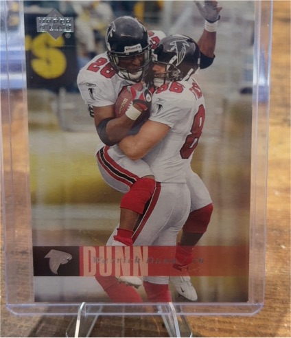 2006 Upper Deck #9 Warrick Dunn Atlanta Falcons — front