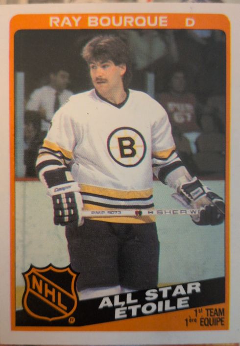 1984-85 O-Pee-Chee #211 Ray Bourque All Star — front