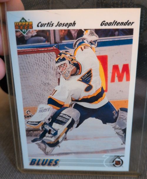 1991-92 Upper Deck #139 Curtis Joseph — front