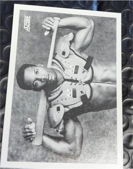 1990 Score #697 Bo Jackson — front