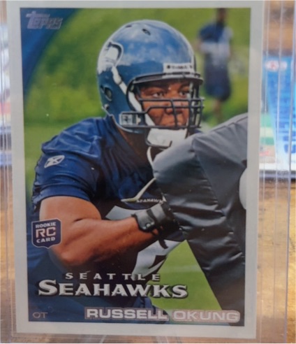 2010 Topps #93 Russell Okung — front