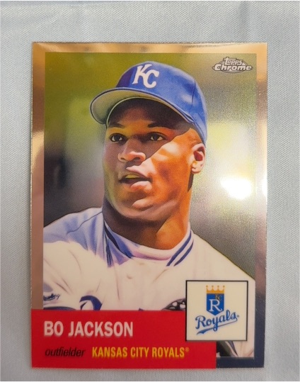 2022 Topps Chrome Platinum Anniversary #290 Bo Jackson — front