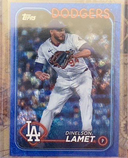 2024 Topps Update Series #US327 Dinelson Lamet — front